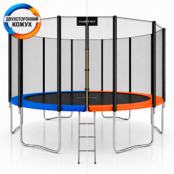 Батут AMETIST Outside D490-16FT Blue/Orange